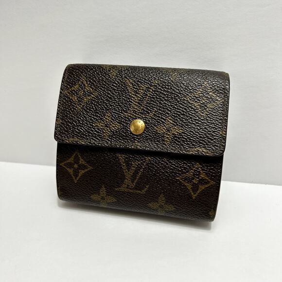 Louis Vuitton Luxury Monogram Traditional  Elise trifold Wallet - Picture 1 of 16